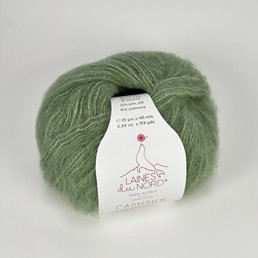 Laines du Nord Cashsilk Light Vihreä